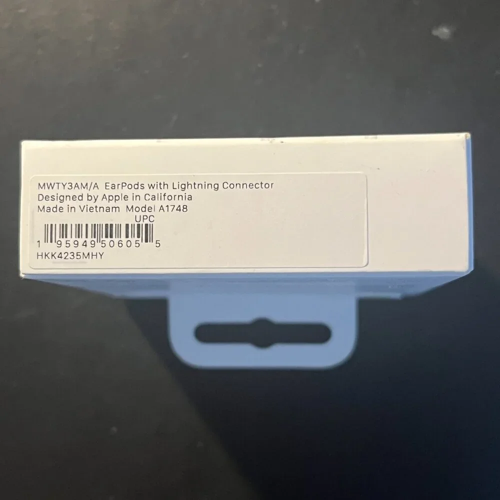 Apple New White Ear Pods with Lightning Connector - New! Box Never Opened!